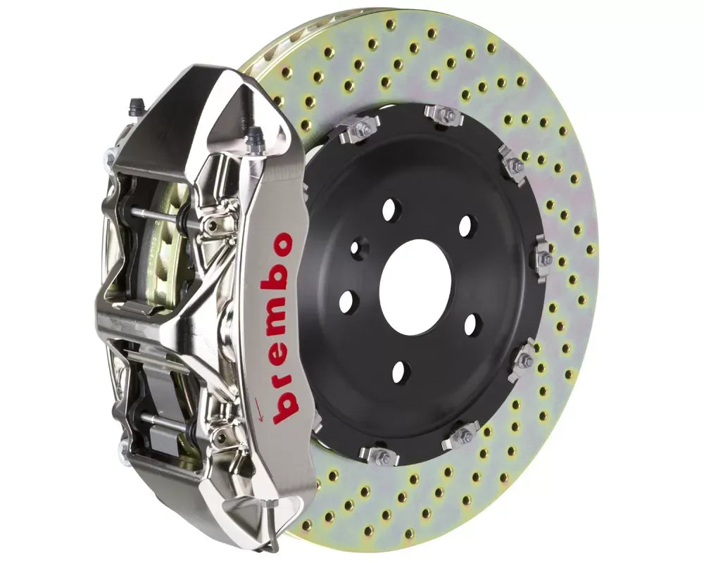 Brembo Drilled Front GT-R Big Brake Kit BMW M5 (E60) 2006-2010 | BMW M6 (E63 / E64) 2006-2010.