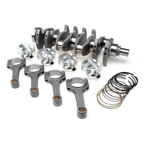 Brian Crower STROKER KIT - Mitsubishi 4B11T Evo X, 98mm Stroke Billet Crank, Sportsman Rods, Custom Pistons.