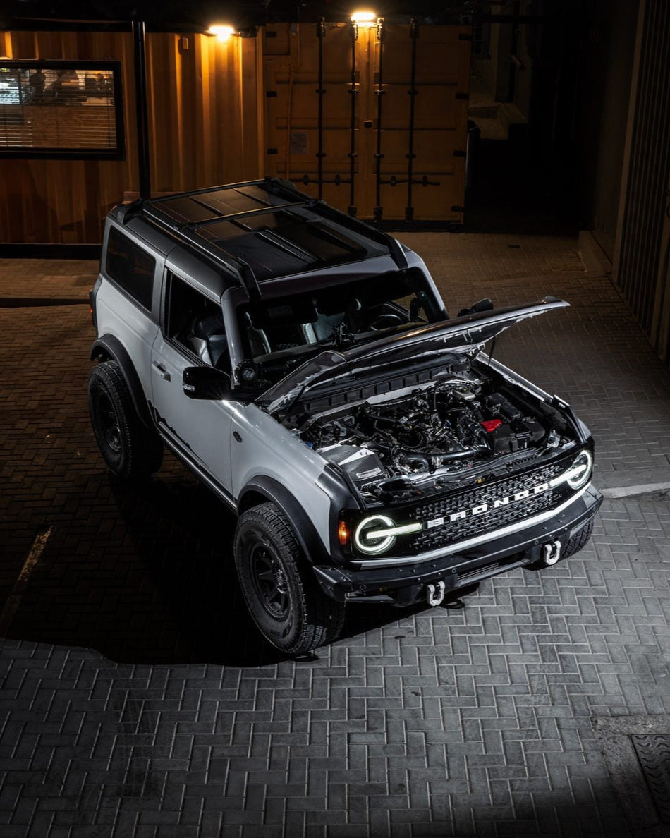 BlackBoost Ford Bronco 2.7L V6 TwinTurbo Cold Air Intake System