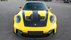 Carbon Fiber Upper Front Bumper Trim Lip - Porsche 992 GT3RS.