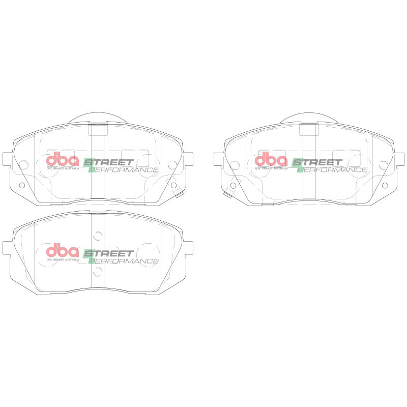 DBA 20-23 Hyundai Kona N-Line Street Performance Front Brake Pads