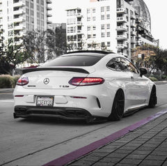 Carbon Fiber Rear Diffuser - Mercedes Benz C-class.