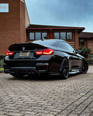 PSM Style High Kick Carbon Fiber Trunk Spoiler - BMW F82 / F83 M4.