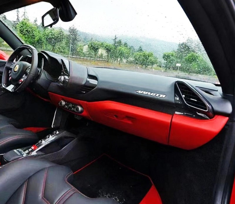 Carbon Fiber Interior Trim Kit - Ferrari 488.