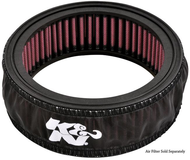 K&N Drycharger Wrap Black 140mm ID 57mm H