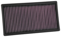 K&N 2018 Volkswagen Atlas 3.6L V6 F/I Replacement Drop In Air Filter