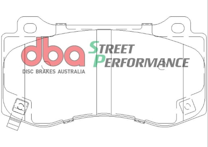DBA 06-07 Dodge Magnum SRT8 / 06-09 Challenger SRT8 SP500 Front Brake Pads