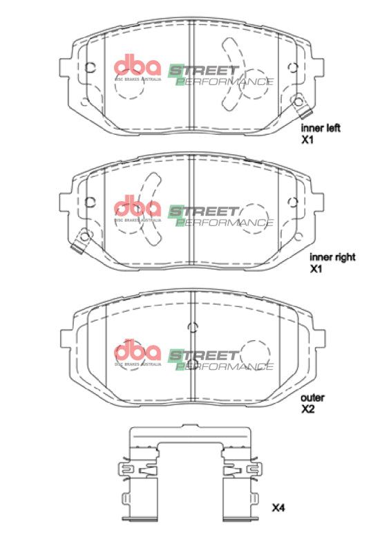 DBA 22-23 Hyundai Ioniq 5 SP Performance Front Brake Pads