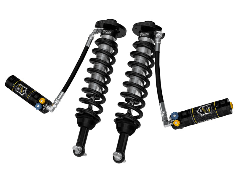 ICON 2021+ Ford F150 2WD 0-3in Lift Front V.S. 2.5 Series Coilovers Extended Travel RR w/ CDXS -Pair