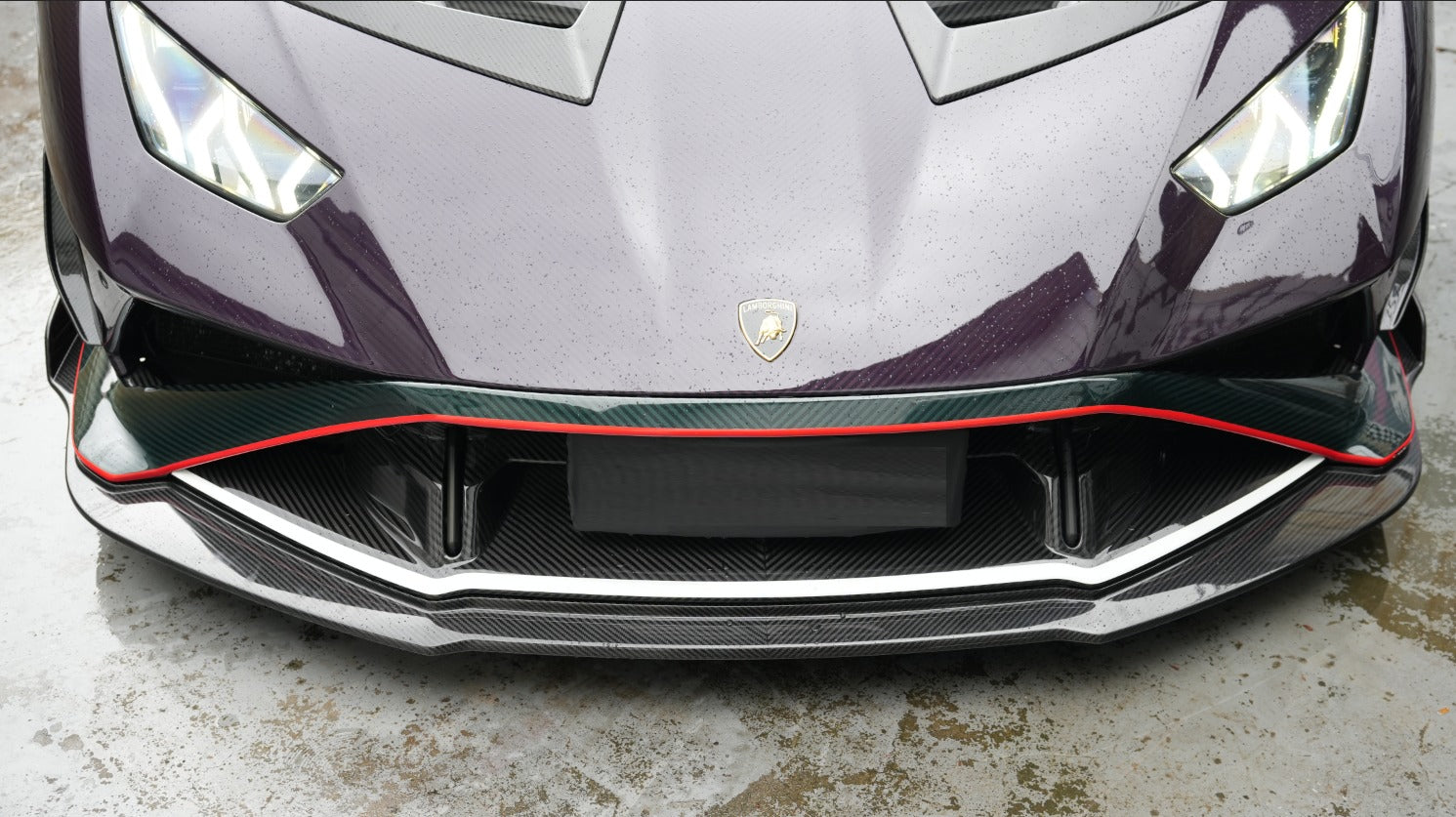 Prepreg Carbon Fiber Aerodynamic Body Kit - Lamborghini Huracan STO.