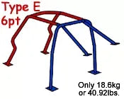 Cusco 6 Point Roll Cage Acura Integra DC2 96-01.