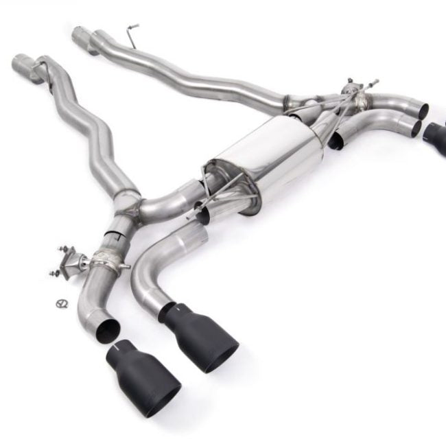 Milltek Valved &amp; Resonated GPF-OPF-Back Exhaust System w/ EC Approval for F90 BMW M5 and Competition