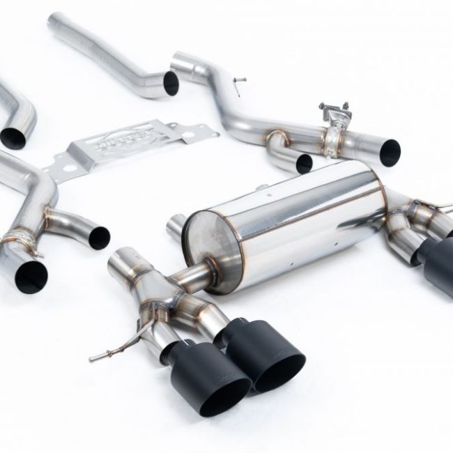 Milltek Valved &amp; Non-Resonated Secondary Catback Exhaust System for G87 BMW M2 (non-OPF / GPF)