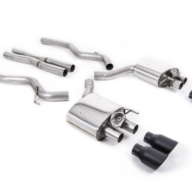 Milltek Valved &amp; Non-Resonated Catback Exhaust System for S550 Ford Mustang GT (facelift)