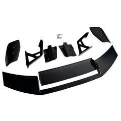 AD Style Carbon Fiber Swan Neck Wing V3 - BMW G87 M2 G80 M3 G82 M4.