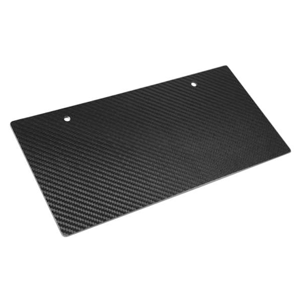 Carbon Fiber License Plate Blank