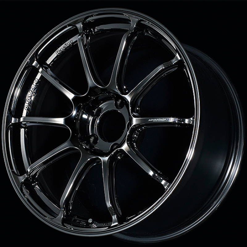 Advan RSIII 19x9.0 / +45 Offset / 5-114.3 / 73mm Bore / Black Chrome
