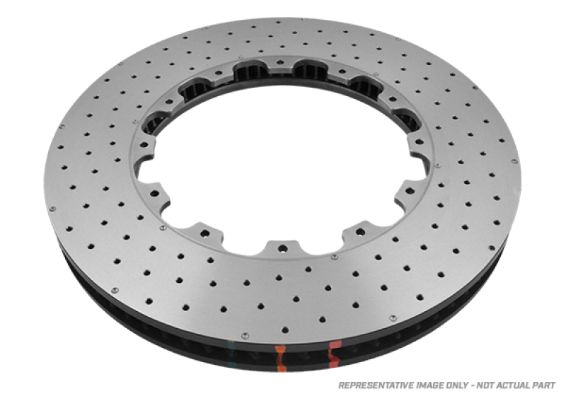 DBA 2022 Audi RS3 T3 5000 Series Drilled & Slotted Front Rotor Ring