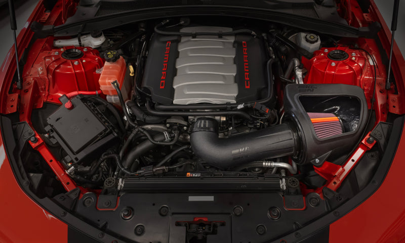 K&N 16-24 Chevy Camaro SS V8-6.2L F Performance Air Intake System