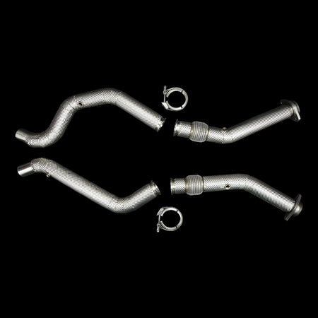 BlackBoost Land Rover Defender P525 508PS-V8 5.0L V8 S/C Catless Downpipes