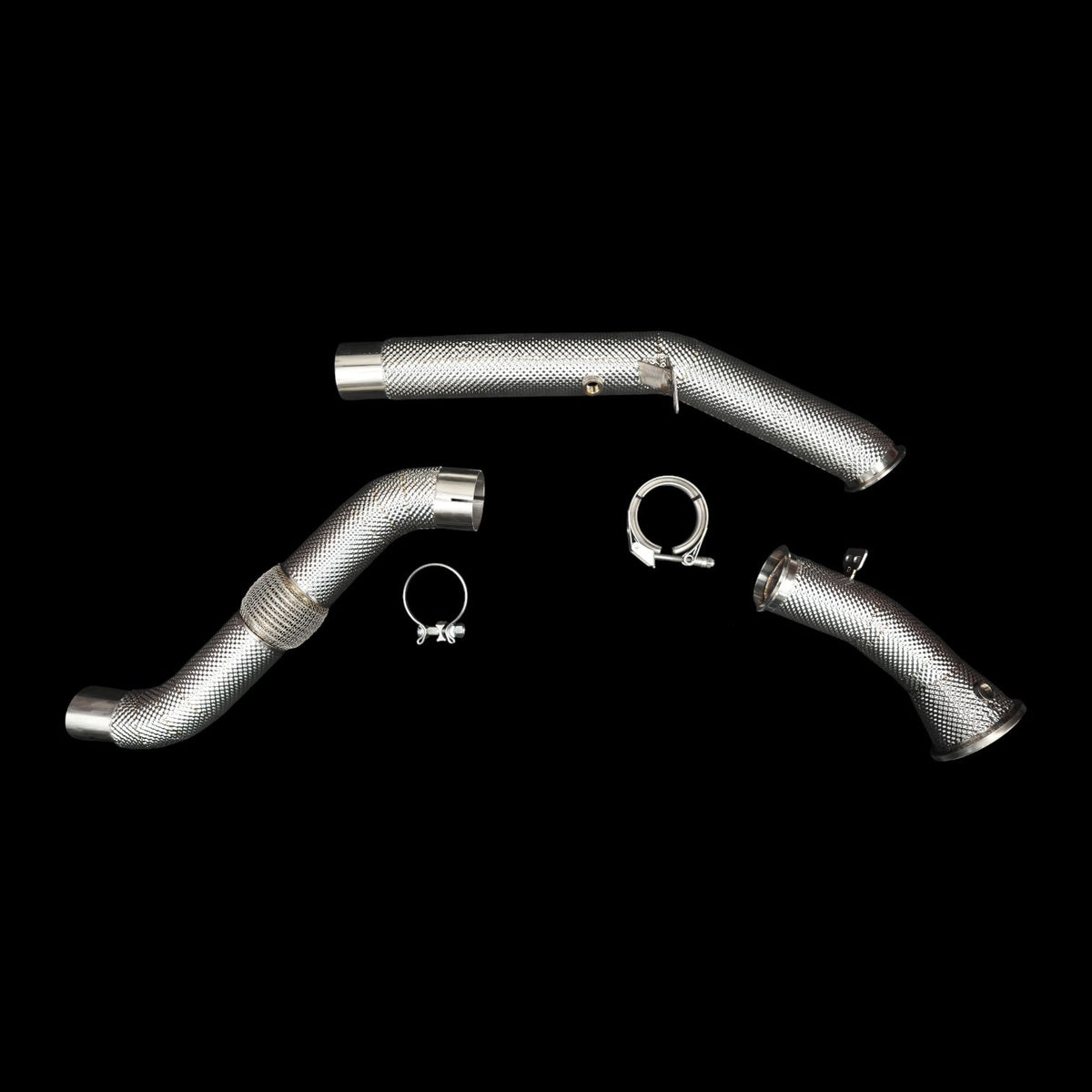 BlackBoost Land Rover Defender P400 (L663) PT306 3.0L I6 Turbo Catless Downpipes