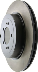 Centric Premium High Carbon Rear Brake Rotor | 2008-2015 Mitsubishi Evo X (125.46075).