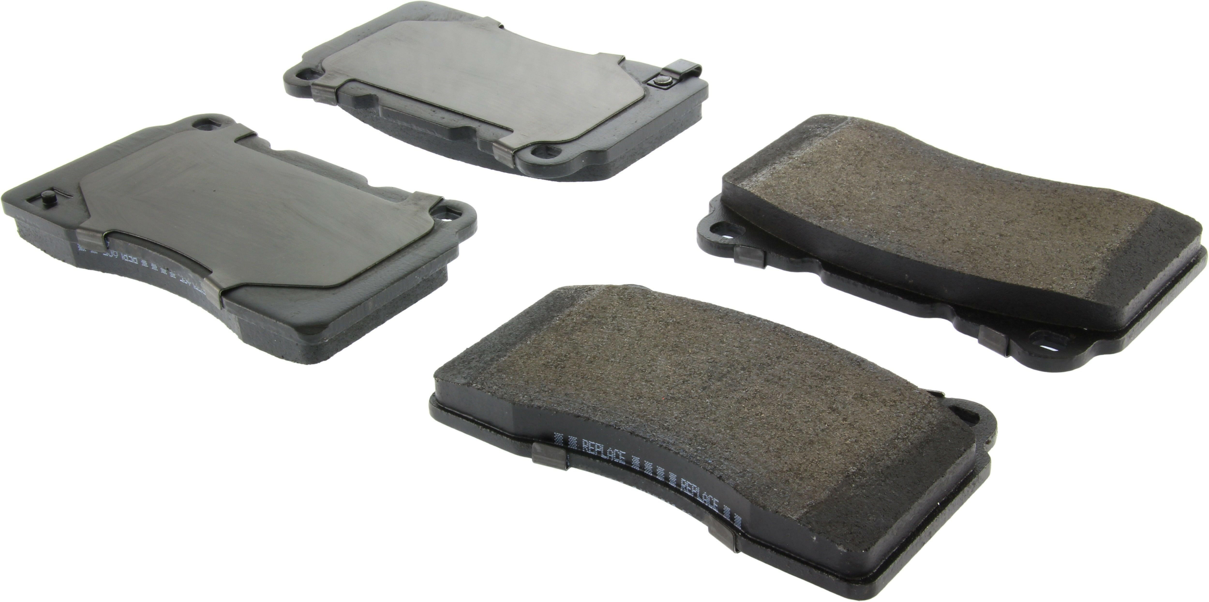 Centric PosiQuiet Front Brake Pads | 2013-2017 Subaru WRX STI, 2017-2018 Subaru BRZ, and 2003-2015 Mitsubishi Evo 8/9/X (104.10010).