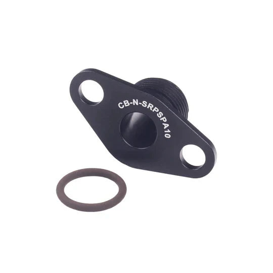 Chase Bays Power Steering Pump Feed 10AN Adapter | Nissan SR / KA / RB / CA / VG (CB-N-PSPA10/A).