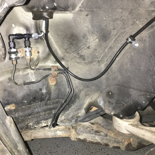 Chase Bays Brake Line Relocation - Single Piston Brake Booster Delete | 2003 - 2007 Infiniti G35 & 2003 - 2007 Nissan 350Z (CB-Z33-BBE).