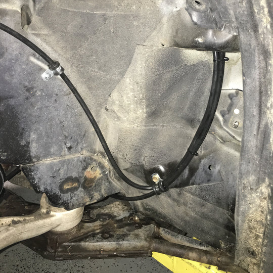 Chase Bays Brake Line Relocation - Single Piston Brake Booster Delete | 2003 - 2007 Infiniti G35 & 2003 - 2007 Nissan 350Z (CB-Z33-BBE).