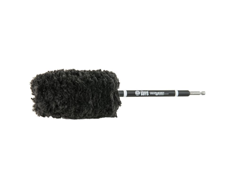 Chemical Guys Power Woolie PW12X Synthetic Microfiber Wheel Brush with Drill Adapter | Universal (ACC401).