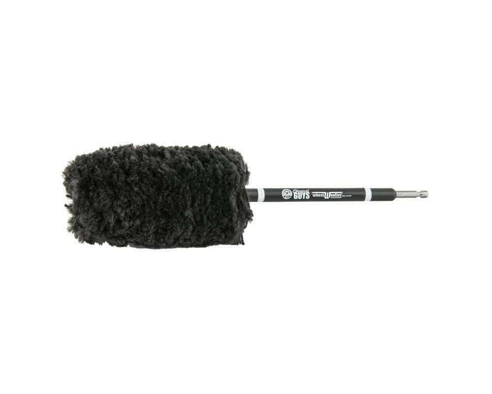 Chemical Guys Power Woolie PW12X Synthetic Microfiber Wheel Brush with Drill Adapter | Universal (ACC401).