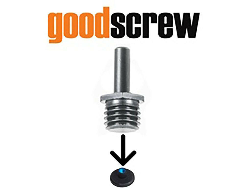 Chemical Guys Good Screw Power Drill Adapter for Rotary Backing Plates | Universal (BUF_SCREW_DRILL).