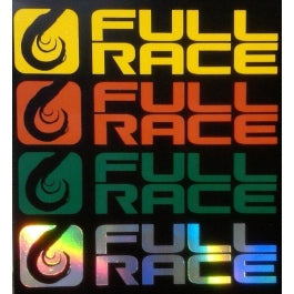 Full Race Sticker.