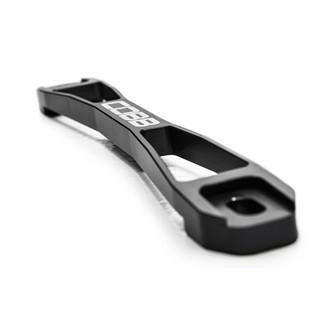 Cobb Black Battery Tie Down | 2002-2022 Subaru WRX, 2002-2014 Subaru WRX STI, and 2004-2017 Subaru Forester XT (800160).