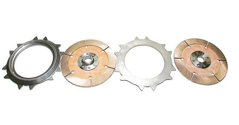 Comp1 Clutch Twin Rebuild Plates & Discs | 2003-2015 Mitsubishi Lancer Evolution 8/9/X (TM2-897-TSB).