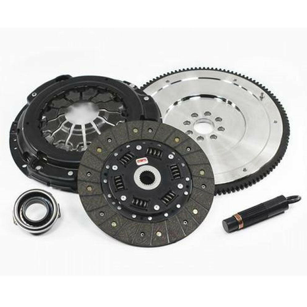 Competition Clutch Stage 2 Organic Clutch kit w/ Ultra Lightweight Steel Flywheel | 2016-2021 Honda Civic (8091-STU-2100).