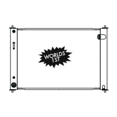 CSF Aluminum Racing Radiator | 2008-2017 Nissan 370Z A/T (7011).