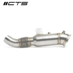 CTS Turbo 4.5” High Flow Cat | 2020-2021 Toyota Supra A90 3.0L (CTS-EXH-DP-0024-S-CAT).