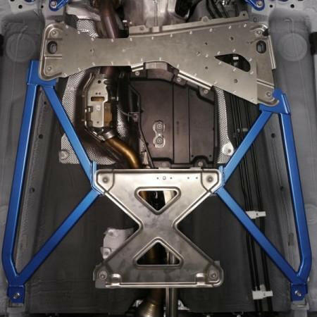 Cusco Center Floor Power Brace | 2016-2021 Mazda MX-5 Miata (429 492 C).