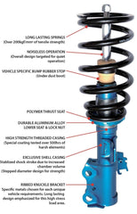 Cusco Street Zero Coilovers | 2013-2022 Subaru BRZ/Scion FR-S/Toyota GR86/86 (966 61P CN).