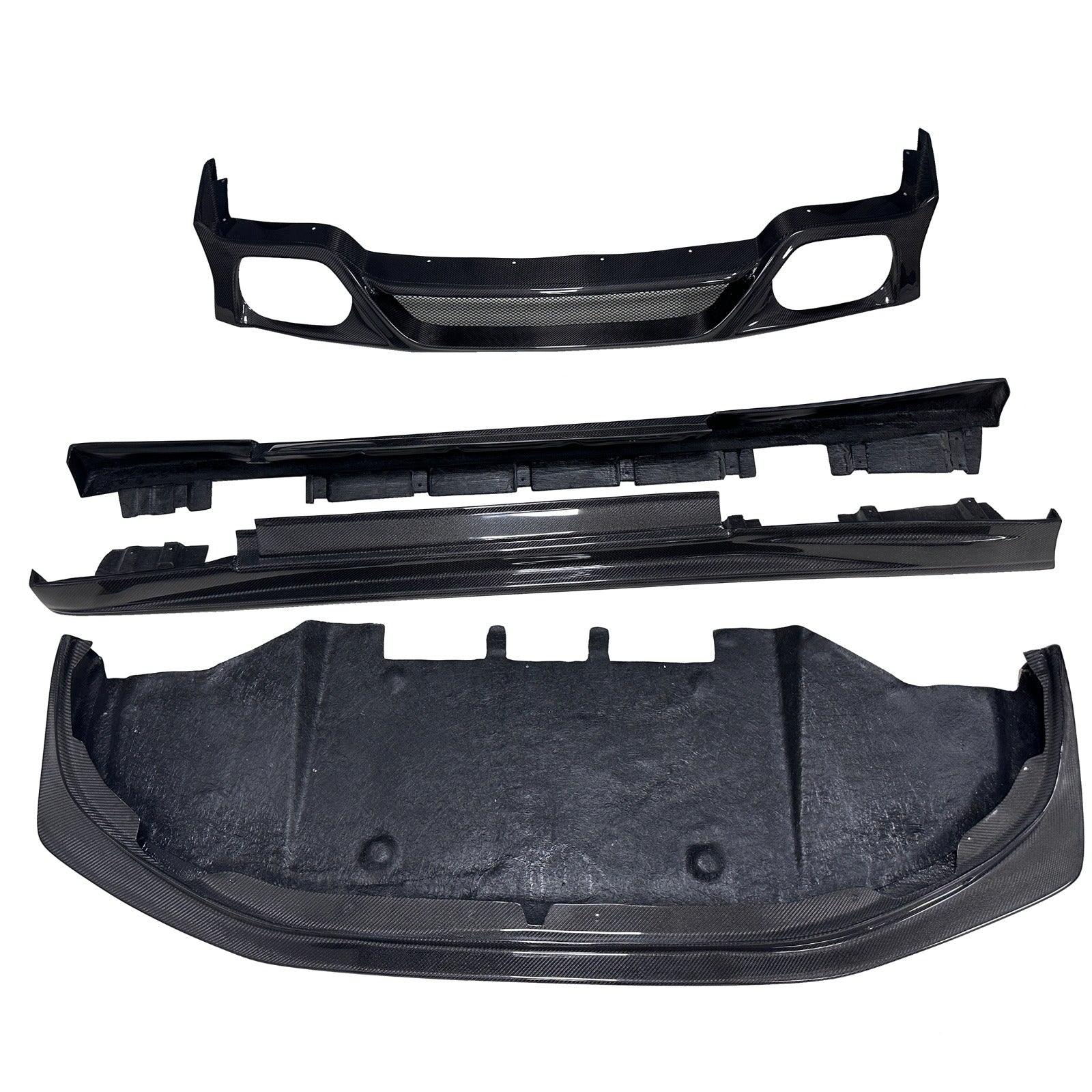 Carbon Fiber Aerodynamic Body Kit - Nissan GTR 2012-2016.