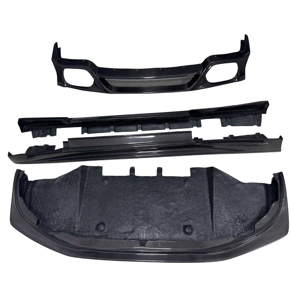 Carbon Fiber Aerodynamic Body Kit - Nissan GTR 2012-2016.