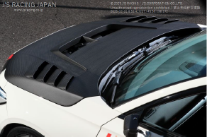 J's Racing Phantom Dry Carbon Hood - Honda Civic Type R FL5 2023+