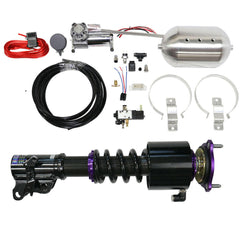 D2 Racing RS Coilovers with Front Air Cups Kit | 2017-2021 Honda Civic Type-R (D-HN-53-VACF-20).