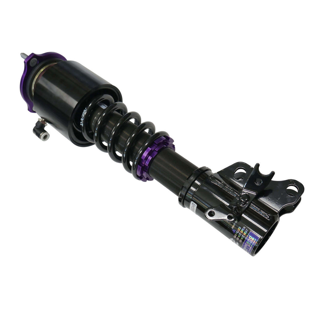 D2 Racing RS Coilovers with Front Air Cups Kit | 2003-2007 Infiniti G35 Coupe/Sedan and 2003-2008 Nissan 350Z (D-NI-03-VACF-12).