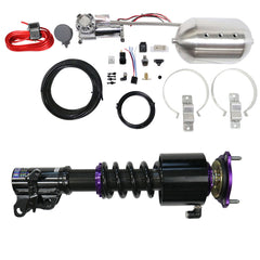 D2 Racing RS Coilovers with Front Air Cups Kit | 2007-2014 Infiniti G35/37, 2014-2015 Infiniti Q60 RWD, and 2009+ Nissan 370Z (D-NI-04-VACF-12).