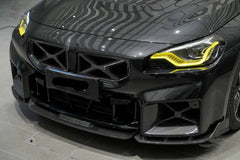 X Style Dry Carbon Fiber  Front Grille - BMW M2 G87.