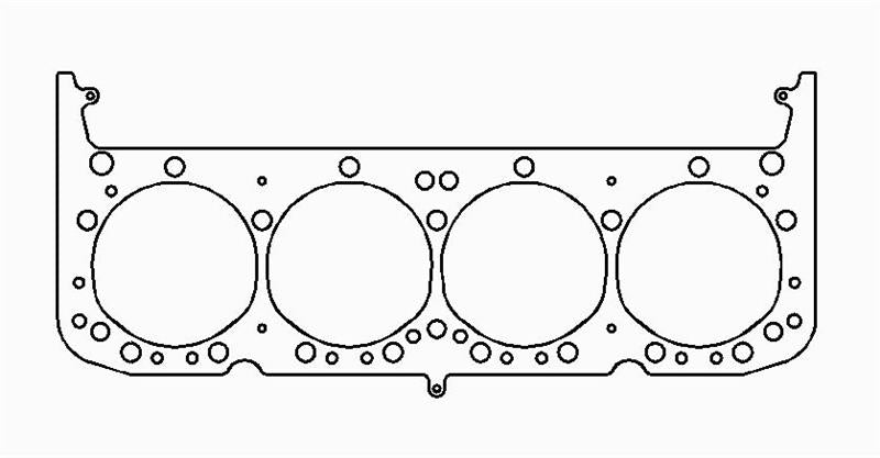 Cometic Chevy Gen1 Small Block V8 .040in MLS Cyl Head Gasket-4.135in Bore-With Edelbrock RPM Heads