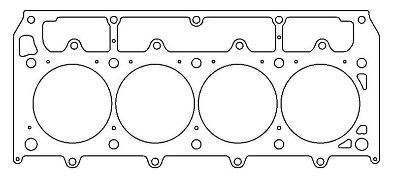 Cometic GM LSX Gen-4 Small Block V8 .045in MLS Cylinder Head Gasket - 4.185in Bore - LHS